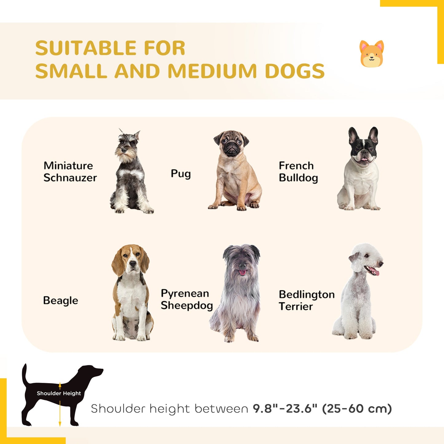 Dog Playpen, 30"H Pet Playpen, 6 Panels Puppy Exercise Pen Heavy Duty with Dog Gate & Cat Door, Indoor Outdoor Foldable Portable Dog Fence for Small & Medium Dogs