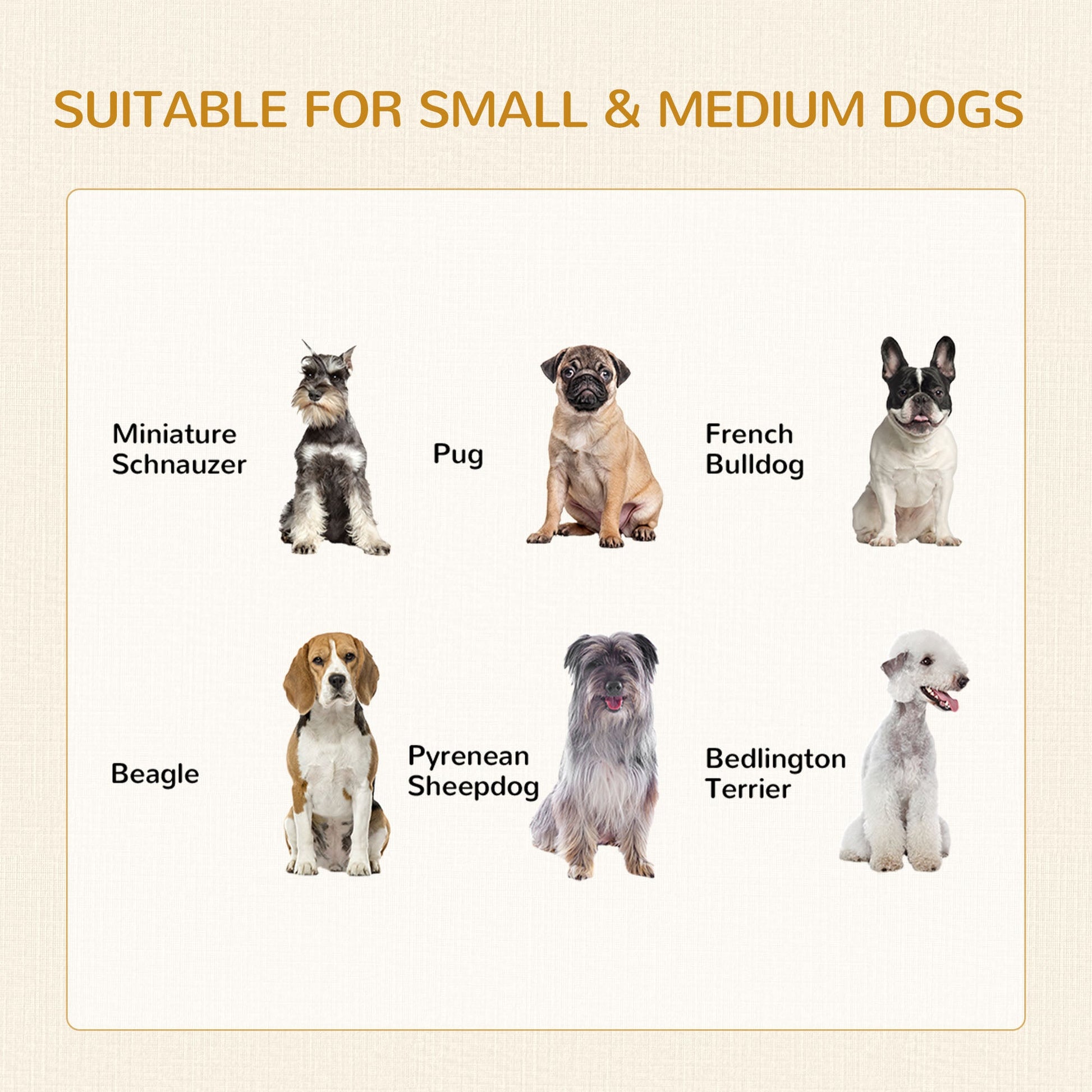 32in Dog Crate Furniture with Cushion, Indoor Pet Kennel End Table with Storage, 2 Doors, for Small Medium Dogs, White