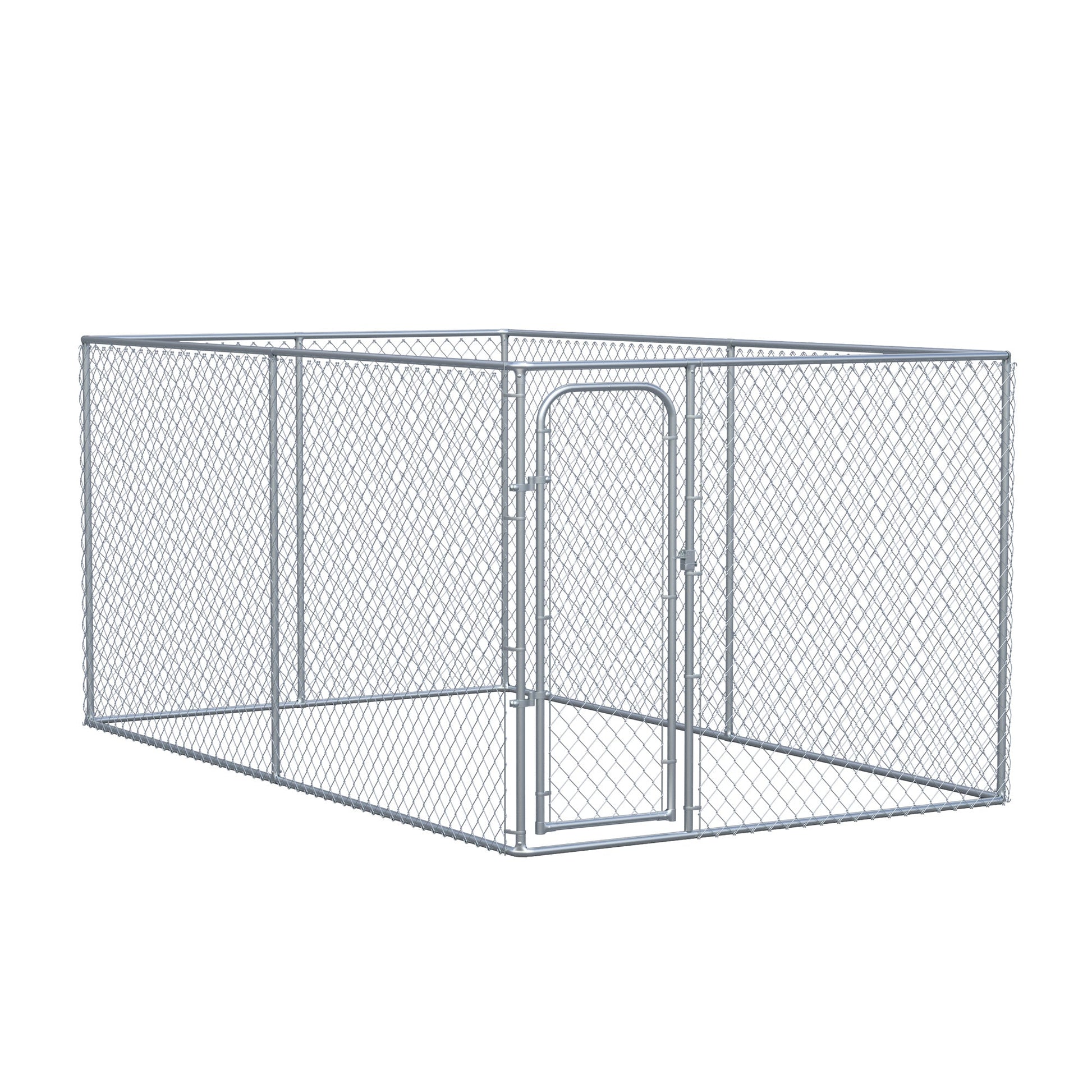 99 Sq. Ft. Dog Playpen Outdoor, Walk-in Dog Run Kennel Puppy Exercise Pen with Galvanized Steel Frame, for Small and Medium Dogs, 13' x 7.5' x 6'